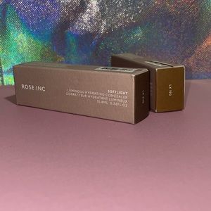Rose Inc. Softlight. luminous, hydrating concealer.